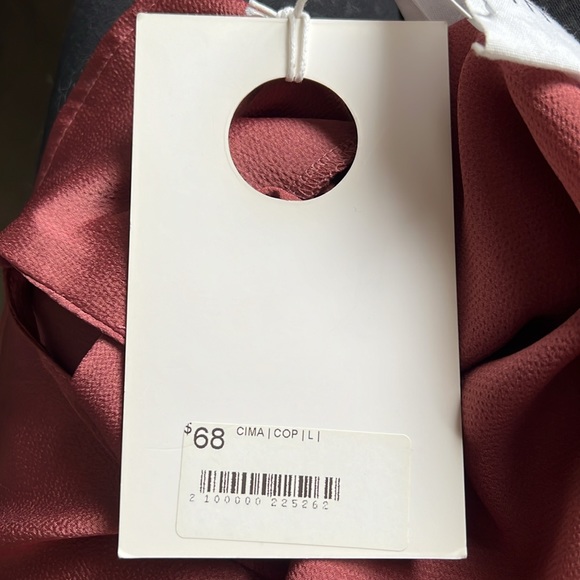 NWT OKAKIE pink tank top - Picture 6 of 6